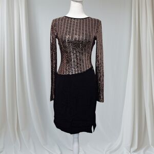 Just Cavalli Italian Sequin Elegant Dress